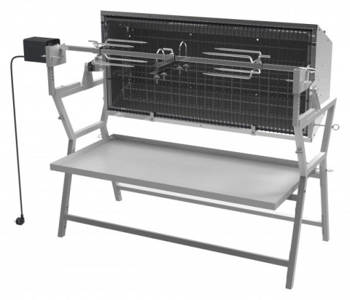 Gratar pe carbune PIGLET cu rotisor electric 30kg Cattara TT13049 - Img 2