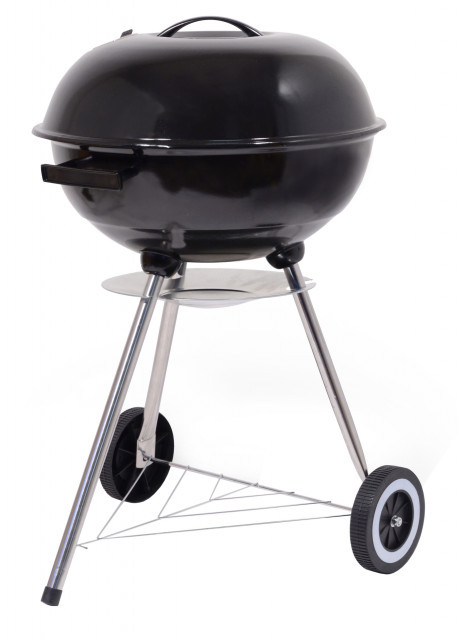 Gratar pe carbuni Cattara Bari, mobil, 46cm, capac - TT13027 - Img 2