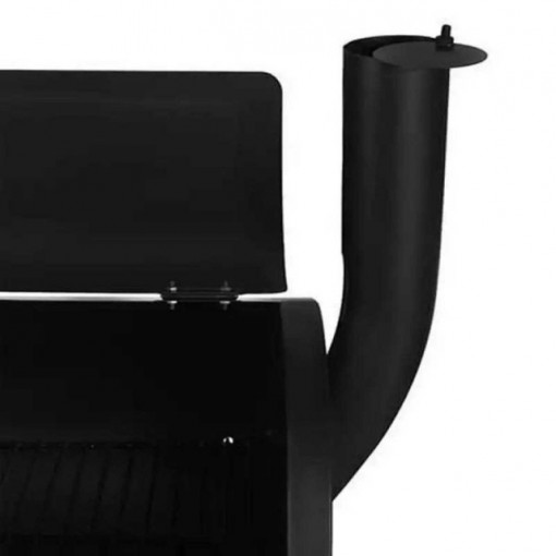 Gratar pe carbuni cu afumatoare Activa American BBQ Texas - 11225 cos fum frontal