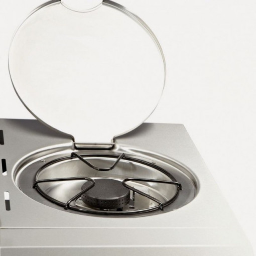 Gratar pe gaz, 3 arzatoare inox, arzator infrarosu, grile fonta, Enders Kansas Pro 3 SIK Turbo - 8709 arzator lateral