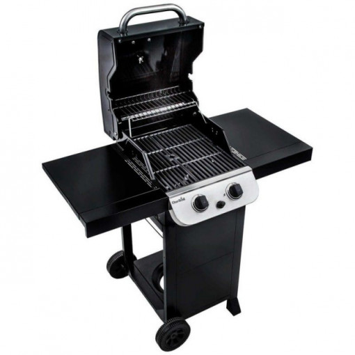 Gratar pe gaz Char-Broil Convective 210B, 2 arzatoare din inox, gratare din fonta - 140840 2