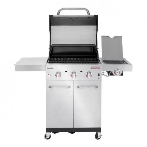 Gratar pe gaz din inox Char-Broil Professional Pro S 3, grile din fonta, TRU-Infrared - 140920 3