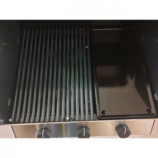 Gratar pe gaz din inox incastrabil Cadac Meridian 3 arzatoare - 982231-30-01-EF 7