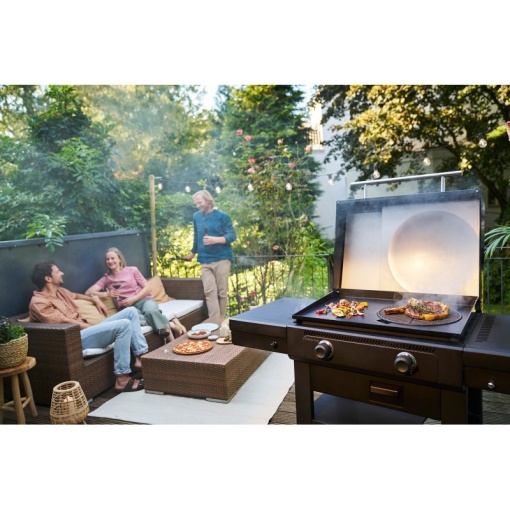 Gratar pe gaz tip plancha, grill si cuptor de pizza cu 2 arzatoare Char-Broil Versa-Tile Griddle - 140241 - Img 15