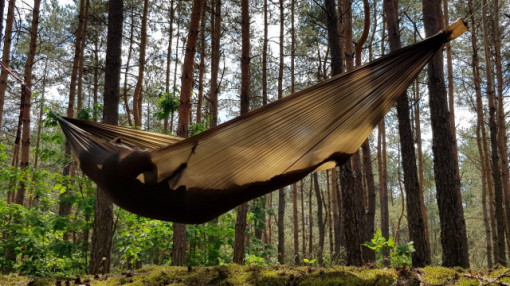 Hamac Bushmen Ultralight Dark Olive 3m×1,45m - 5902194521079 - Img 2