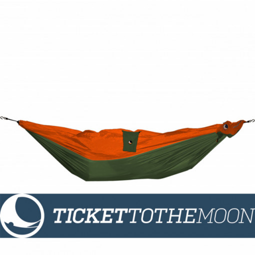 Hamac Hamac Ticket to the Moon Mini Kaki-Orange - 150 × 100 cm - TMMI2435