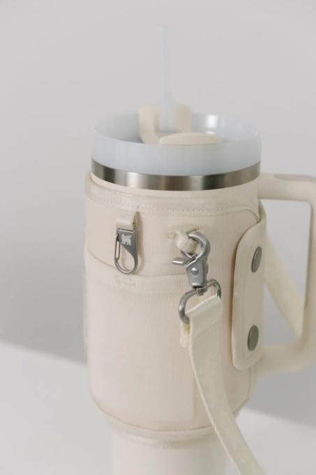 Husa Carry All pentru Stanley Quencher 1.2L, Cream - 10-13090-011 - Img 5