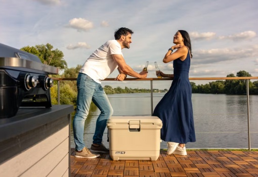 Lada frigorifica pasiva cu roti Coleman Pro 52l, 5 zile gheata - Img 6
