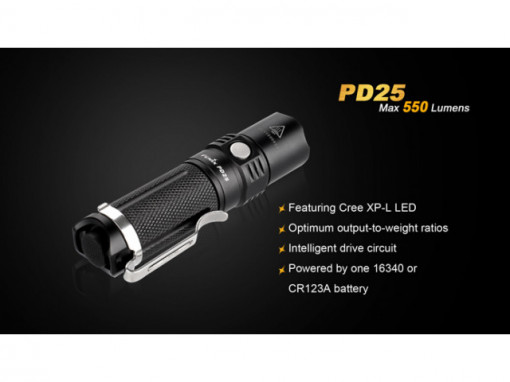 Lanterna Fenix PD25 550 lumeni 130 Metri - Img 5