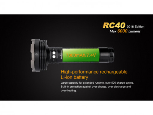 Lanterna Fenix RC40 - 6000 Lumeni - 730 Metri - Editie 2016 5