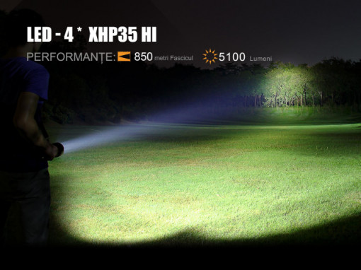 Lanterna Fenix TK75 Rencarcabila 5100 lumeni 850 metri 3