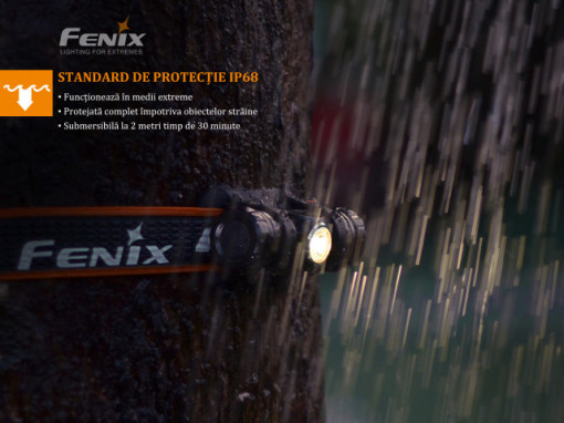 Lanterna frontala Fenix HM23 240 lumeni 53 metri 4