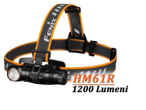 Lanterna frontala Fenix HM61R Reincarcabila 1200lumeni 145 metri