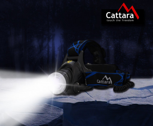 Lanterna frontala LED 570lm Zoom Cattara TT13123 - Img 6