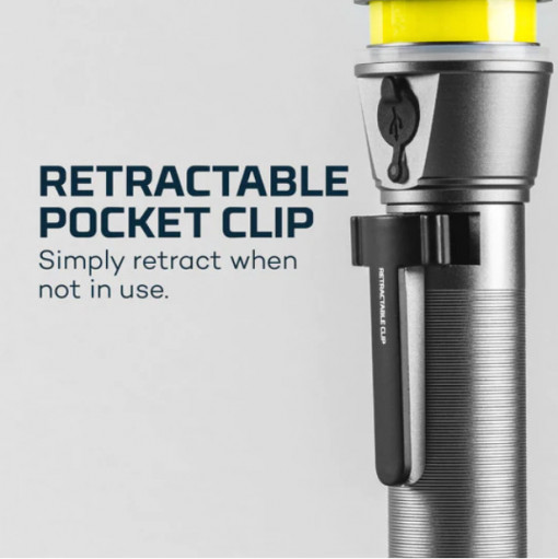 Lanterna profesionala reincarcabila Nebo franklin Twist 400, 400 lumeni, 89m - NEB-WLT-0024-G 5