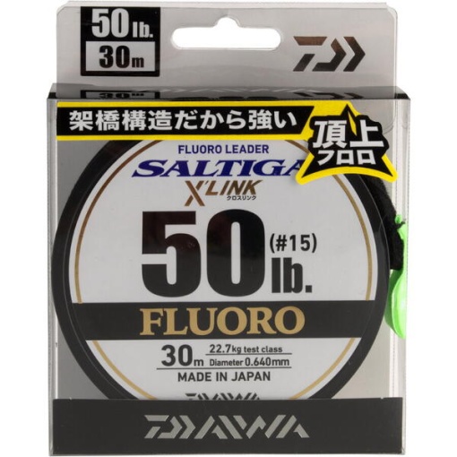 Leader Fluorocarbon Daiwa Saltiga X Link 30m - Img 2