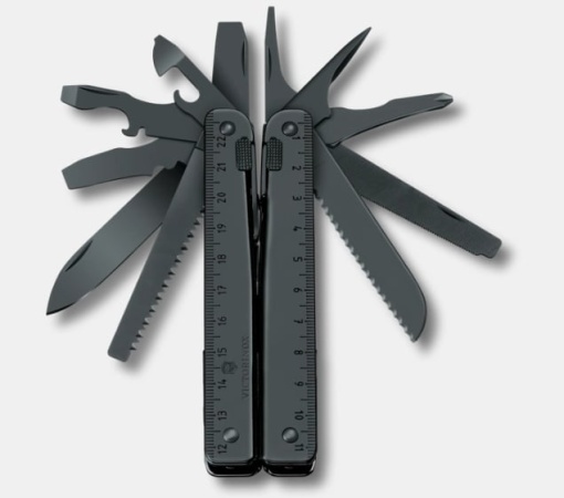 Multifunctional Victorinox Swiss Tool BS, 115 mm, teaca nylon, negru 3.0323.3CN - Img 3