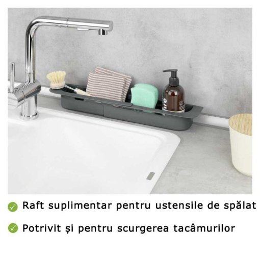Organizator extensibil pentru chiuveta Wenko Fino - 54773100 - Img 13