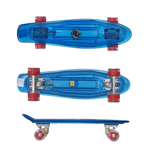 Penny board Mad Cruiser Full LED ABEC 7-albastru - Img 3