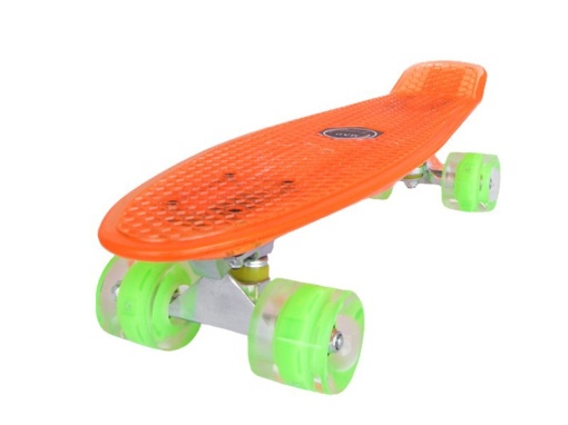 Penny board Mad Cruiser Full LED ABEC 7-oranj - Img 7