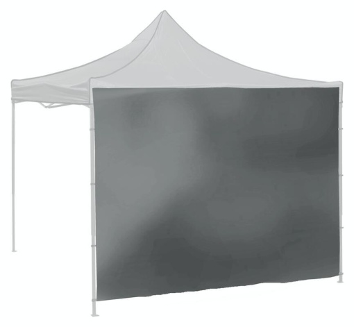 Perete lateral impermeabil pentru pavilion Cattara 2 x 3m gri - TT13344
