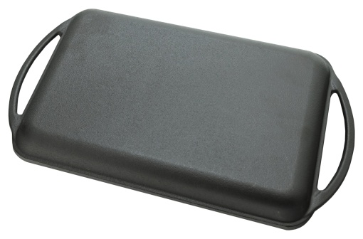 Plita grill Cattara din fonta cu manere , 33x21.5cm, inaltime 3cm - TT13062 - Img 4