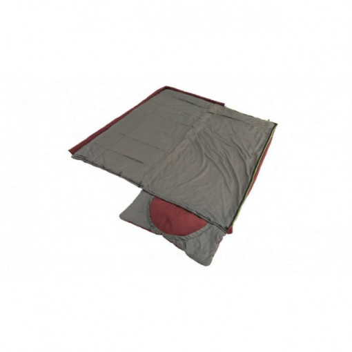 Sac de dormit reversibil Outwell Contour Lux - Red - Fermoar Dreapta 6