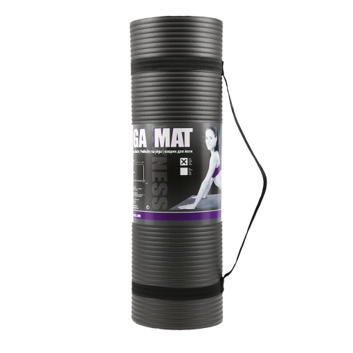 Saltea yoga HMS YM04, Negru - Img 2