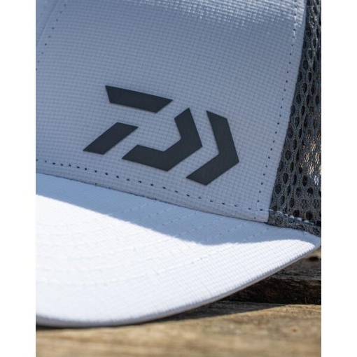 Sapca Pescuit Daiwa Pro Performance White Grey - Img 2
