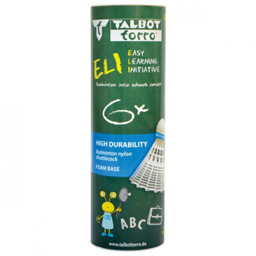 Set 6 fluturasi badminton ELI Talbot-Torro - 469382