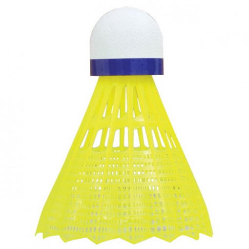 Set 6 fluturasi badminton galbeni TECH 350 Talbot-Torro - 479103