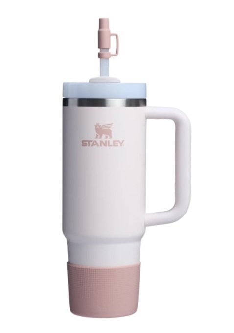 Set protectii din silicon pentru Stanley Quencher 0.89L &amp; 0.59L, Pink Dusk - 10-12478-065 - Img 3