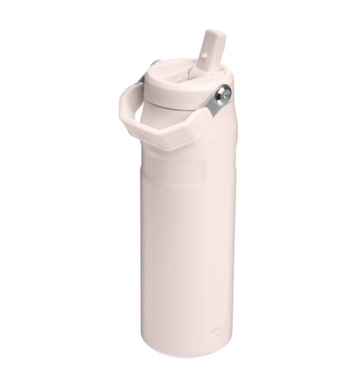 Sticla termoizolanta Stanley Iceflow Fast Flow Bottle 0.07L, Rose Quartz - 10-11283-145 - Img 2