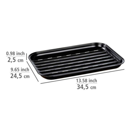 Tava pentru gratar Luca Wenko Black Outdoor Kitchen - 55101100 - Img 2