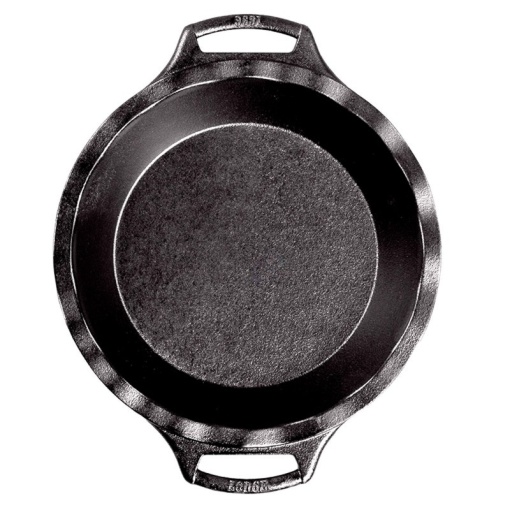 Tava rotunda din fonta pentru placinta 23 cm - L-BW9PIE - Img 2