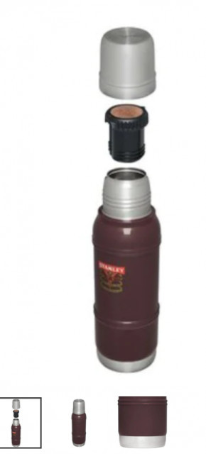 Termos The Milestones Thermal Bottle 1960 Garnet Gloss 1.0L / 1.1QT- 10-10987-006 2