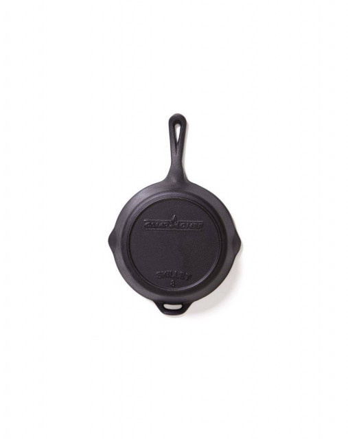 Tigaie adanca rotunda din fonta cu maner Camp Chef 20 cm CC-SK8 3