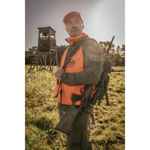 Vesta de Siguranta Mauser Trail Pure Blaze Orange, Marime Universala - Img 5