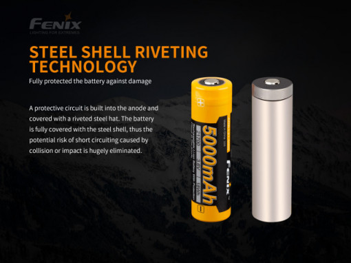 Acumulator Fenix 21700 - 5000mAh - ARB-L 21-5000 3