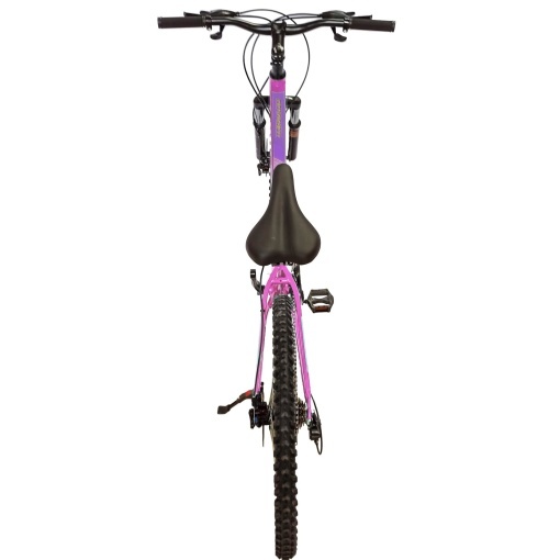 Bicicleta BR Tornado 26", 21 viteze, frane pe disc, cadru din aluminiu 13.5", manete secventiale, roz - Img 4