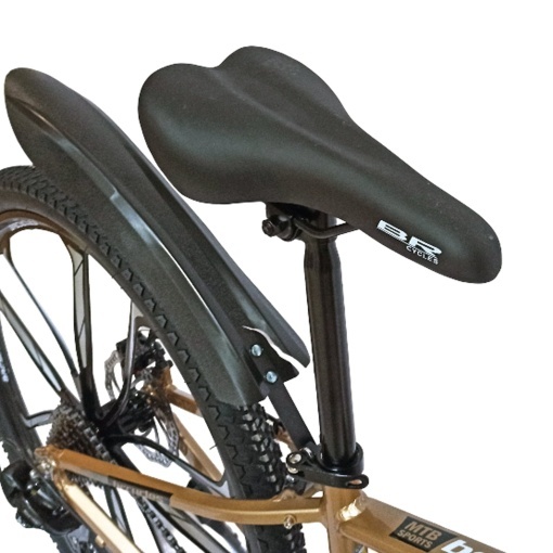 Bicicleta BR Tornado ProMG 24", jante MAGNEZIU, 21 viteze, frane pe disc, cadru din aluminiu 13", manete secventiale, maro - Img 13