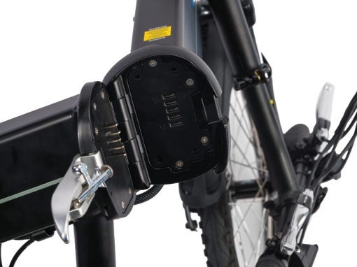 Bicicleta Electrica Pliabila Devron 20201 - 20 inch, S, Negru - Img 4