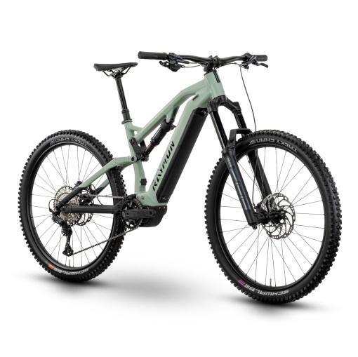 Bicicleta Electrica Raymon Full Suspension Trailray 150 Pro 2025 - 29 Inch, M, Verde - SLX - Img 2