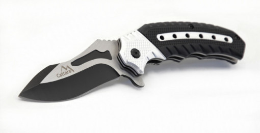 Briceag Cobra Cattara lama 9.5cm argintiu/negru TT13258 - Img 5