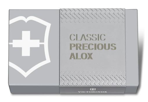 Briceag Victorinox Classic,58 mm, Precious Alox Infinite Grey 0.6221.4031G - Img 5