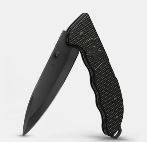 Briceag Victorinox Evoke BS Alox One Hand,136 mm, Black 0.9415.DS23 - Img 2