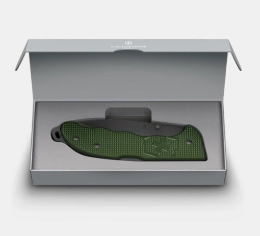 Briceag Victorinox Evoke BSH Alox One Hand,136 mm, Green 0.9425.DS24 - Img 6