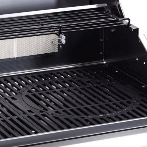 Bucatarie pe gaz, 4 arzatoare inox, arzator infrarosu, grile fonta, Enders Kansas Pro 4 SIK Profi Turbo - 8708 suprafata gatire