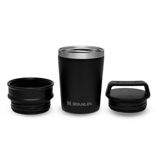 Cana Termoizolanta Stanley The Shortstack Travel Mug Matte Black Pebble 0.23 L - 10-02887-067 4