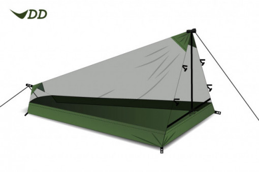 Cort 1 Persoana DD SuperLight –PathFinder -panza anti insecte - 0707273933843